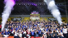 AHY selaku Pembina dan tim LavAni (dok. rentak.id)