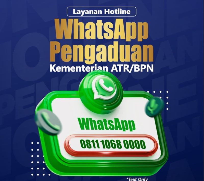 Aplikasi pengaduan ATR-BPN(dok. atr-bpn)