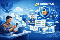 Coretax (ilustrasi dibikin oleh ai - rentak.id)
