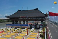 Ilustrasi Gerbang Tol Beno, Bali (dok. pu)