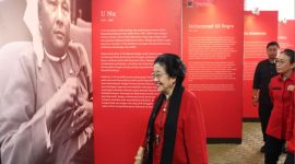 Megawati Soekarnoputri menghadiri acara peringatan 71 tahun Konferensi Asia Afrika (KAA) 1955 (dok. pdip)