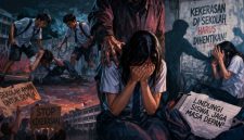 Mencegah kekerasan (ilustrasi dibikin oleh ai - rentak.id)