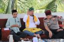 Menteri ATR-BPN Nusron Wahid dalam kegiatan silaturahim dan ceramah keagamaan bersama Abdul Somad (foto. atr-bpn)