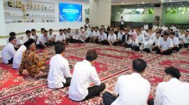 Menteri PU Dody dalam kegiatan Silaturahmi Generasi Muda Kementerian PU. (dok. pu)