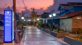 Suasana di Pulau Penyengkat, Riau (dok. pu)