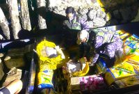 TNI amankan penyelundupan ribuan kosmetik ilegal (foto. dispenal)