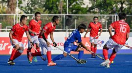 Hockey Field Putra Indonesia. (foto.ist)