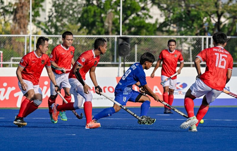 Hockey Field Putra Indonesia. (foto.ist)