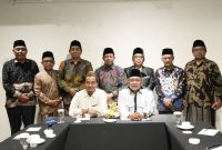 9 Anggota Ahlul Halli Wal Aqdi yang bertugas menyiapkan seleksi Majelis Masyayikh Pesantren.