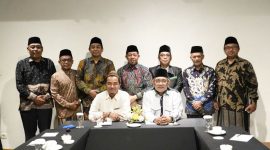 9 Anggota Ahlul Halli Wal Aqdi yang bertugas menyiapkan seleksi Majelis Masyayikh Pesantren.