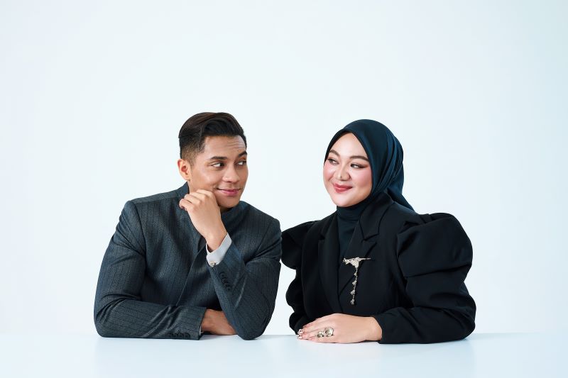 Fadhilah Intan dan  Daniesh Suffian (foto.istimewa)