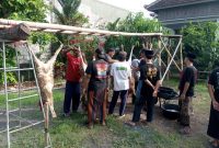 Suasana Hari Raya Idul Adha 1447 Hijriah di Ponpes Khomsani Nur,  Lumajang. (foto. atz)