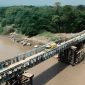 Jembatan Bailey sepanjang 90 meter di Desa Walahar, Kecamatan Larangan, Jawa Tengah (dok. pu)