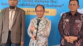 Kepala Badan Pengembangan dan Pembinaan Bahasa, Hafidz Muksin (foto. rentak.id)