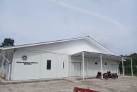 Penampakan pembangunan Satuan Pelayanan Pemenuhan Gizi Bnagka (foto. pu)