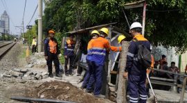 Penutupan perlintasan sebidang di wilayah Jabodetabek (foto. istimewa)