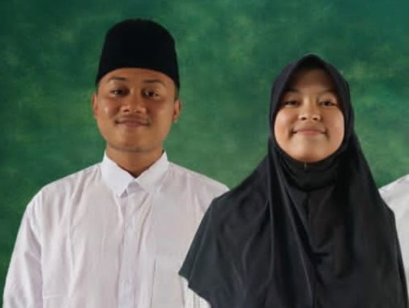 Ustadz Iqbal Fatahillah dan Ustadzah Arzu Nayyara menuju Kendari, Sulawesi Tenggara. a9dok. rentak.id)