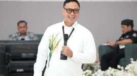 Direktur Utama Perum BULOG Ahmad Rizal Ramdhani di PENA XVII 2026 Gorontalo (dok. bulog)