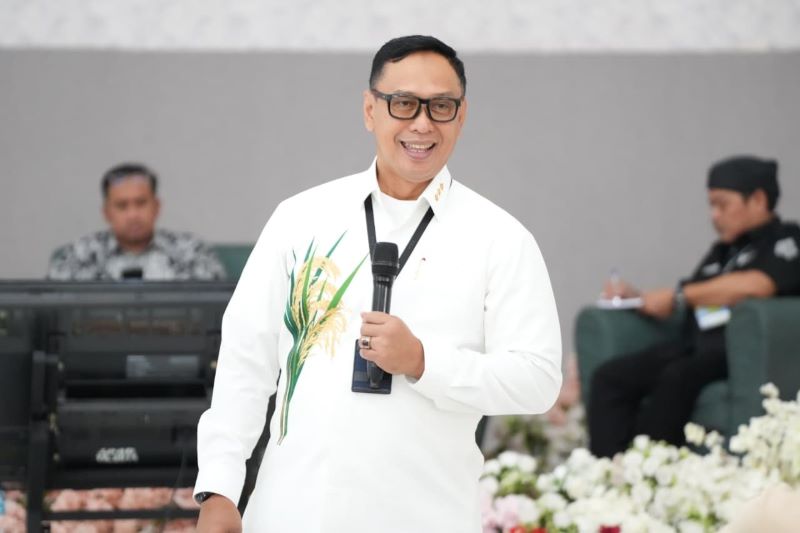 Direktur Utama Perum BULOG Ahmad Rizal Ramdhani di PENA XVII 2026 Gorontalo (dok. bulog)