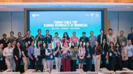 Kementerian Pariwisata menyelenggarakan Forum Table Top Bangga Berwisata di Indonesia yang mengangkat kawasan strategis Buleleng-Jembrana-Banyuwangi di Bal. (dok. kemenpar)