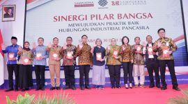 Kemnaker bersama PT HM Sampoerna Tbk. memperkuat kolaborasi (foto. kemnaker)