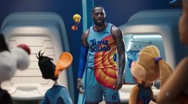 LeBron James dalam film Space Jam (Foto. Warner Bros)
