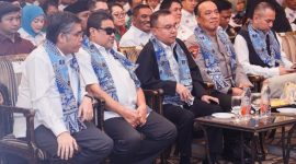 Menaker Yassierli dalam Rakernas) Konfederasi Serikat Pekerja Indonesia (dok. rentak.id)