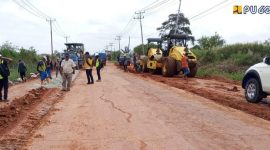 Pembangunan Jalan Kali Bumi–Bandara Karadiri (dok. pu)