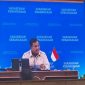 Presiden Prabowo Subianto dalam Sarasehan Kebangsaan2026 di JCC (foto. lazir),