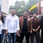 Wakil Sekretaris Jenderal MGN, Arnold Lintong, saat berada di Polda Metro Jaya. (foto mgn)
