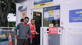 DAMRI logistikdi Gambir (foto. damri)