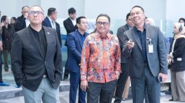 Empat BUMN yang menjadi Mentee dalam program Command Center Management, Turning Information into Decisions, Decisions into Actions, and Actions into Public Trust. (foto jasa marga)
