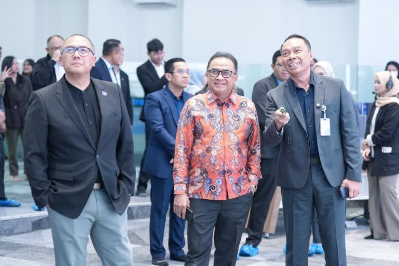 Empat BUMN yang menjadi Mentee dalam program Command Center Management, Turning Information into Decisions, Decisions into Actions, and Actions into Public Trust. (foto jasa marga)