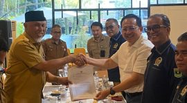 Irman Gusman dan Gubernur Sumatera Barat Mahyeldi Ansharullah (dok. pribadi)