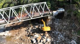 Jembatan Enang-Enang di Kabupaten Bener Meriah Aceh (foto. pu)