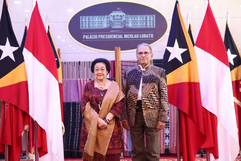 José Ramos-Horta dan Megawati Soeakranoputri (dok. pdip)