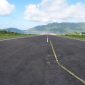 Landasan pacu (runway) Bandara Bandanaira (foto. pu)