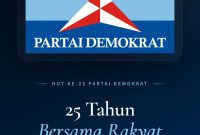 Logo Partai Demokrat. (foto. demokrat)