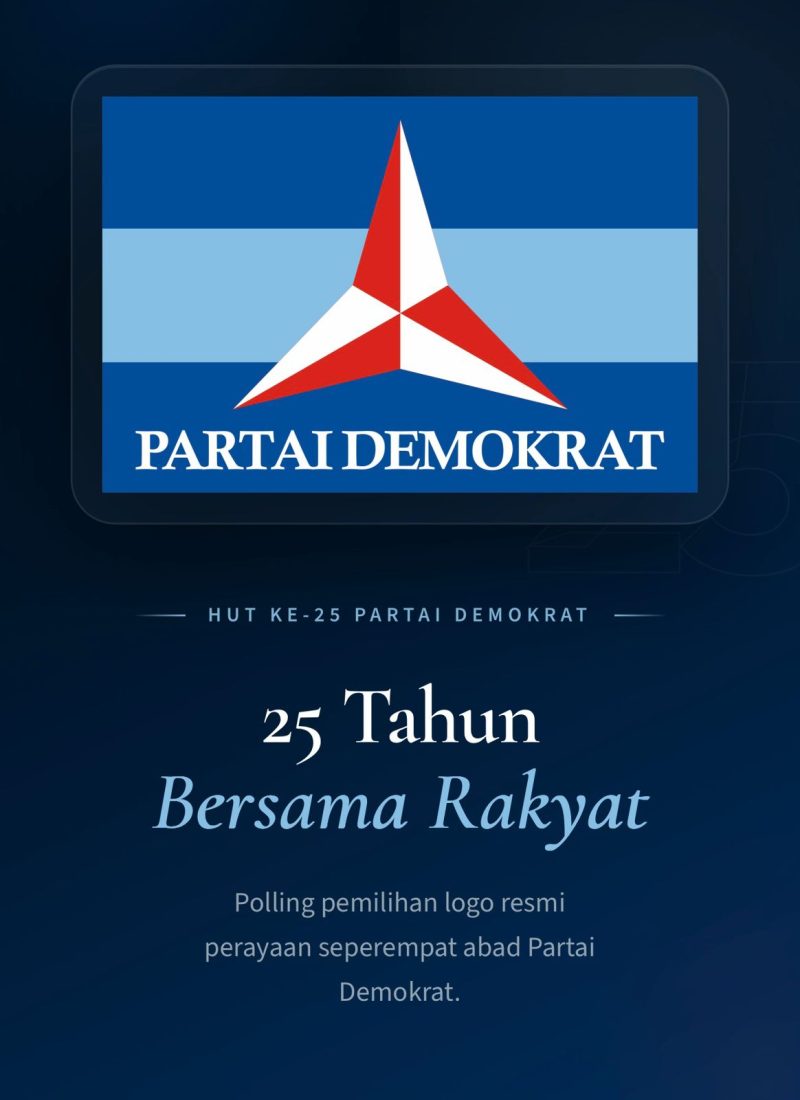Logo Partai Demokrat. (foto. demokrat)
