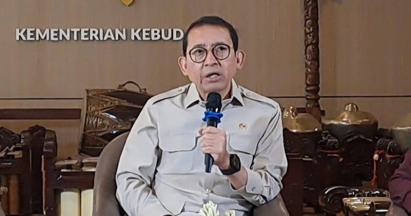 Menteri Kebudayaan Fadli Zon (foto. lazir)
