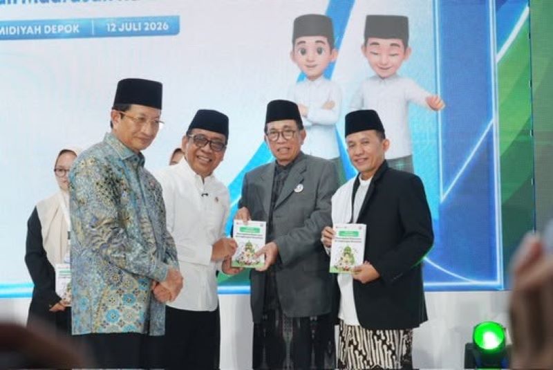 Peluncuran Gerakan Nasional Ruang Aman dan Nyaman Anak (foto. kemenag)