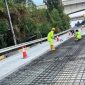 Perkerasan beton di ruas tol arah Rorotan dan Jatiasih (foto. jasa marga)