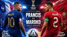 Prancis vs Maroko (dibikin ai - rentak.id)