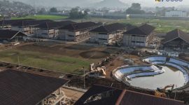 Sekolah Rakyat (SR) Provinsi Jawa Barat II di Kecamatan Soreang, Kabupaten Bandung (dok. pu)