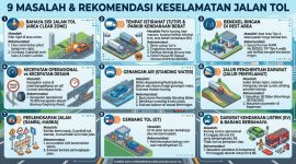 9 masalah dan rekomendasi keselamatan jalan tol (foto. ist)