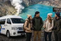 DAMRI buka perjalanan ke Geopark Ijen,. (dok. damri)