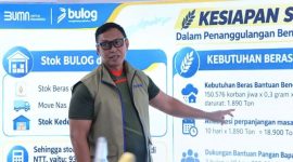 Dirut Perum BULOG Ahmad Rizal Ramdhani saat beberkan bantuan BULOG untuk NTT (foto. Bulog)