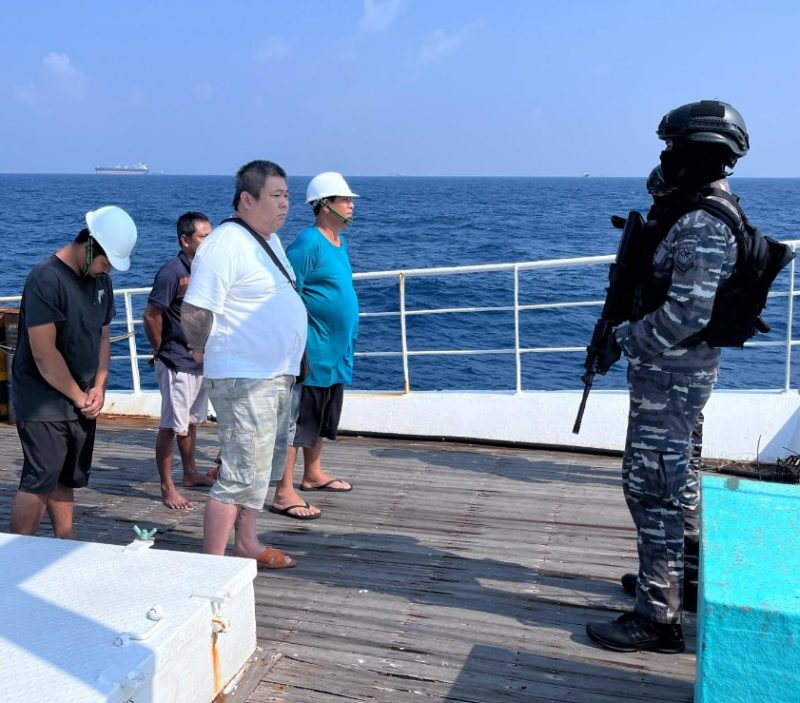 TNI AL bekuk penyelundup narkoba (foto. dispenal)