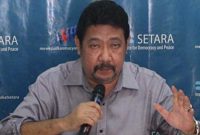 Ketua Dewan Nasional Setara Institut Hendardi. (X)