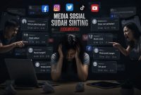 Ilustrasi media sudha sinting (dibikin oleh ai - rentak.id)